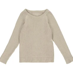 Kinder Strick Pullover sand 110