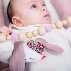 Kinderwagenkette Hase Mädchen