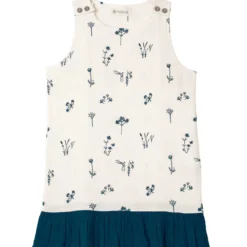 Kleid Musselin natur "Pflanzen Genuss" 86/92