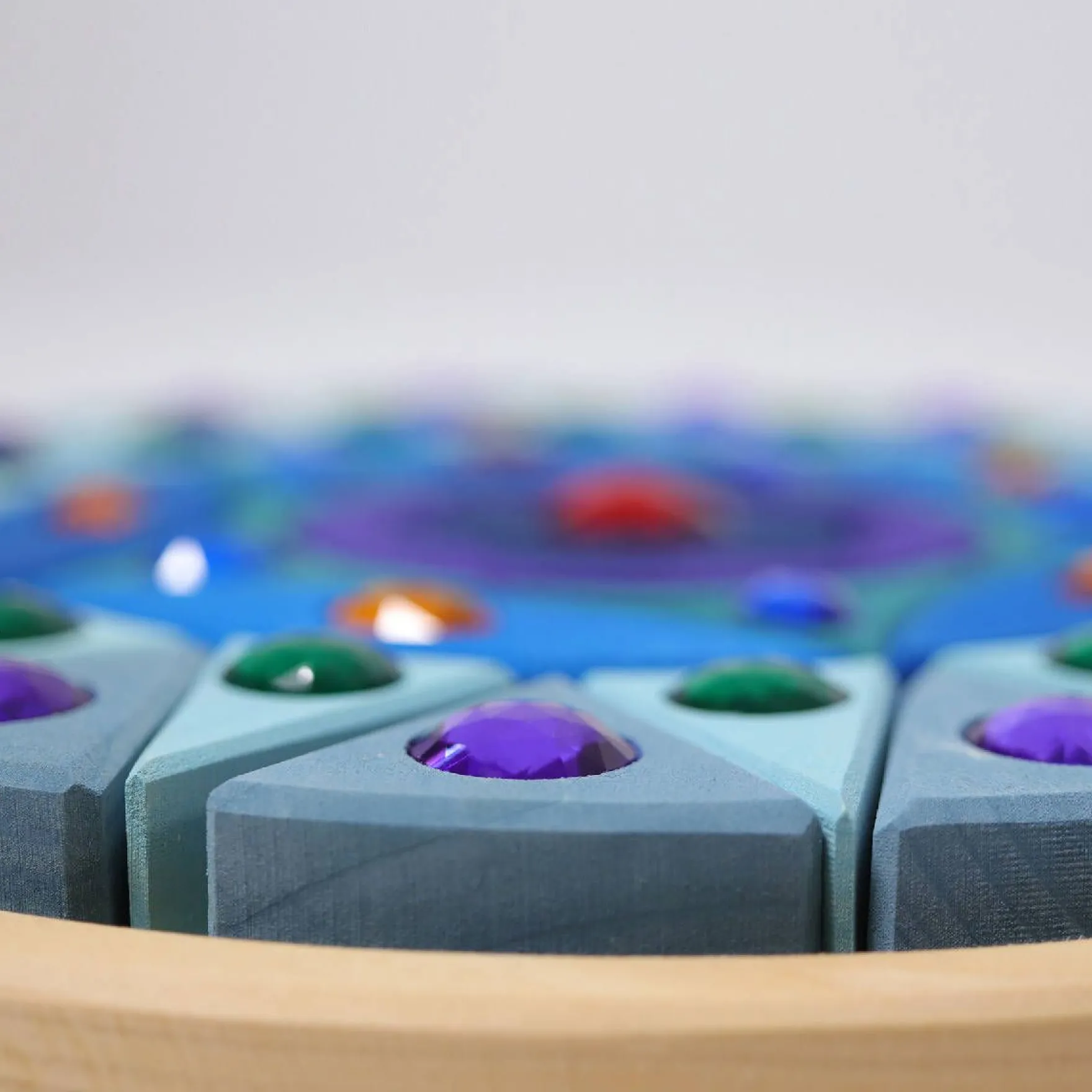 Kleines Glitzermandala