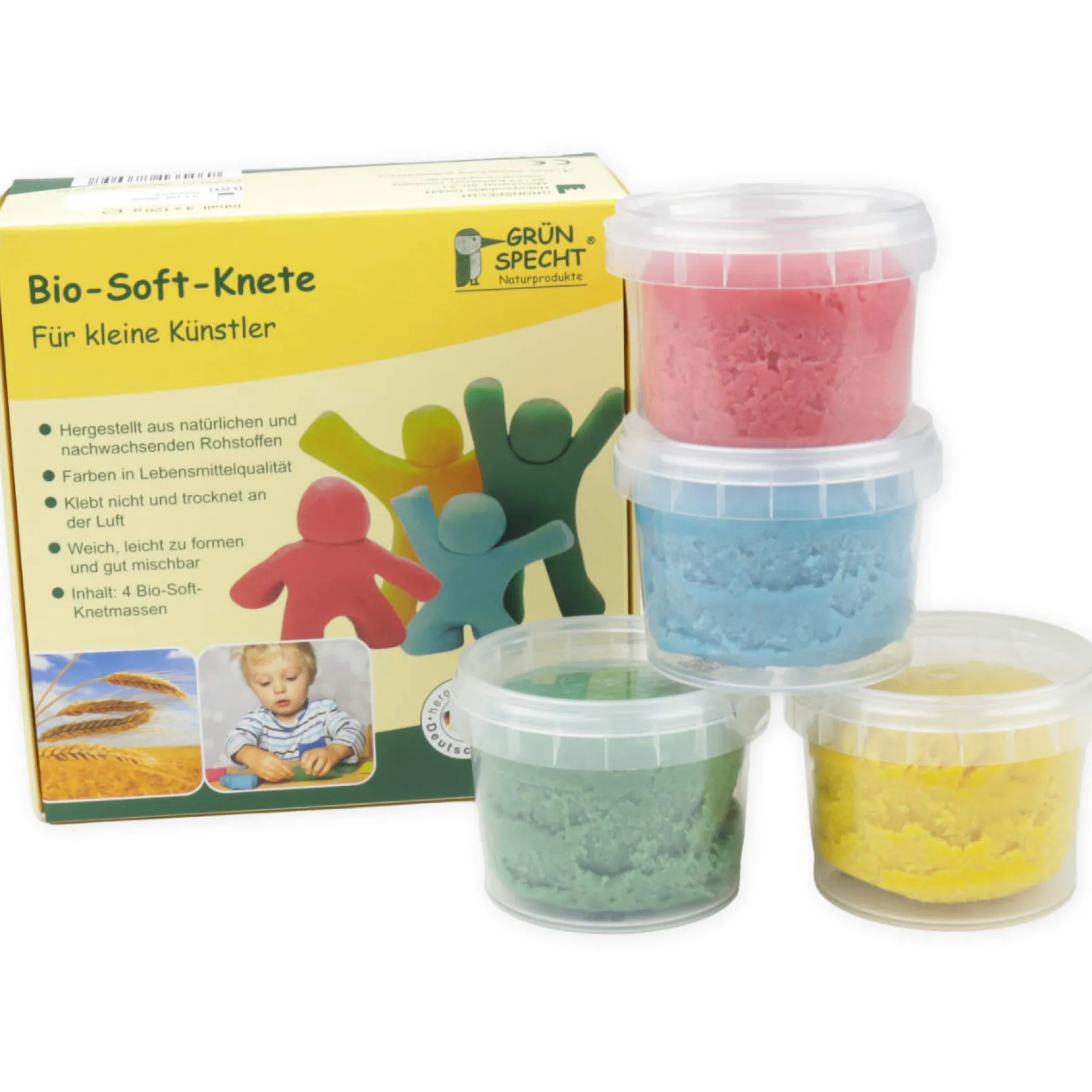 Knete 4er Set