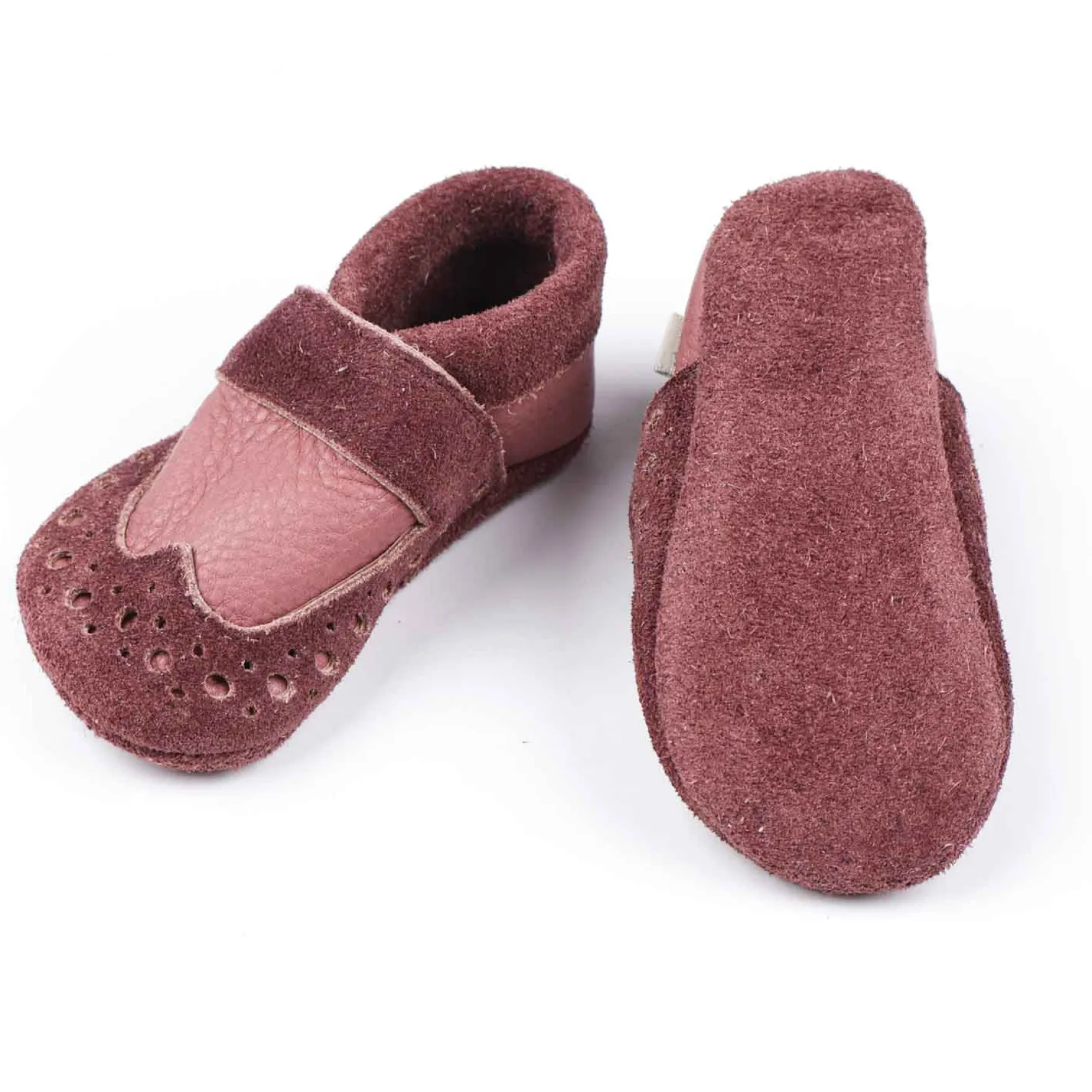Krabbelschuh Leder roseberry 18-19