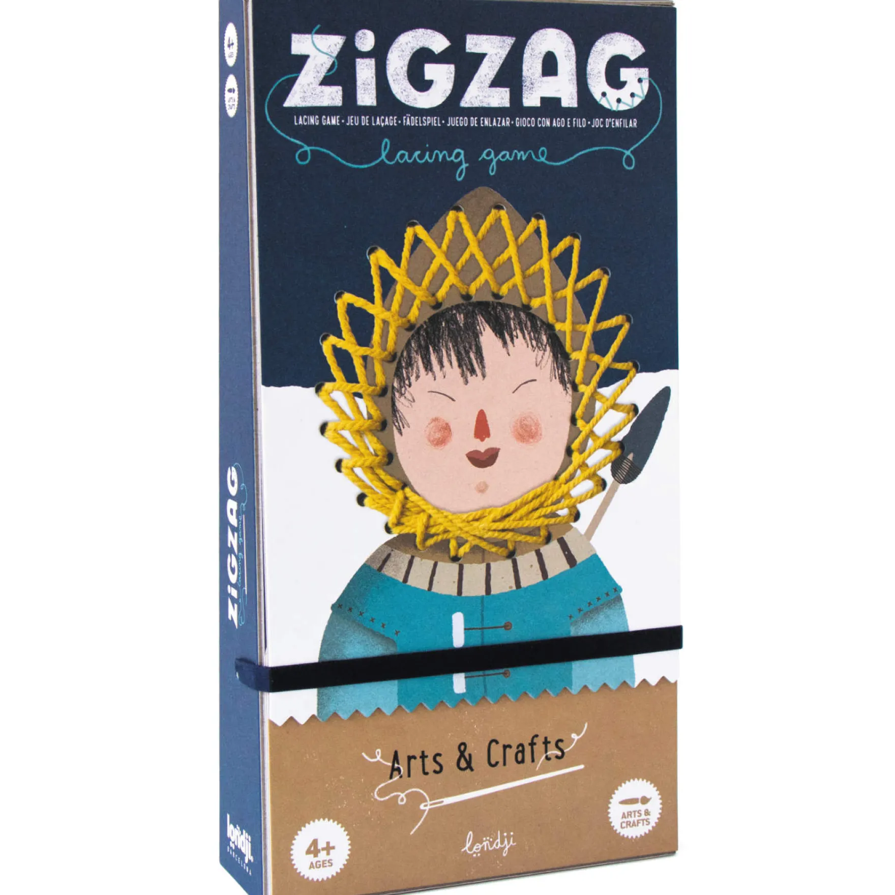 Kreativ Set Fädeln - "Zig Zag"