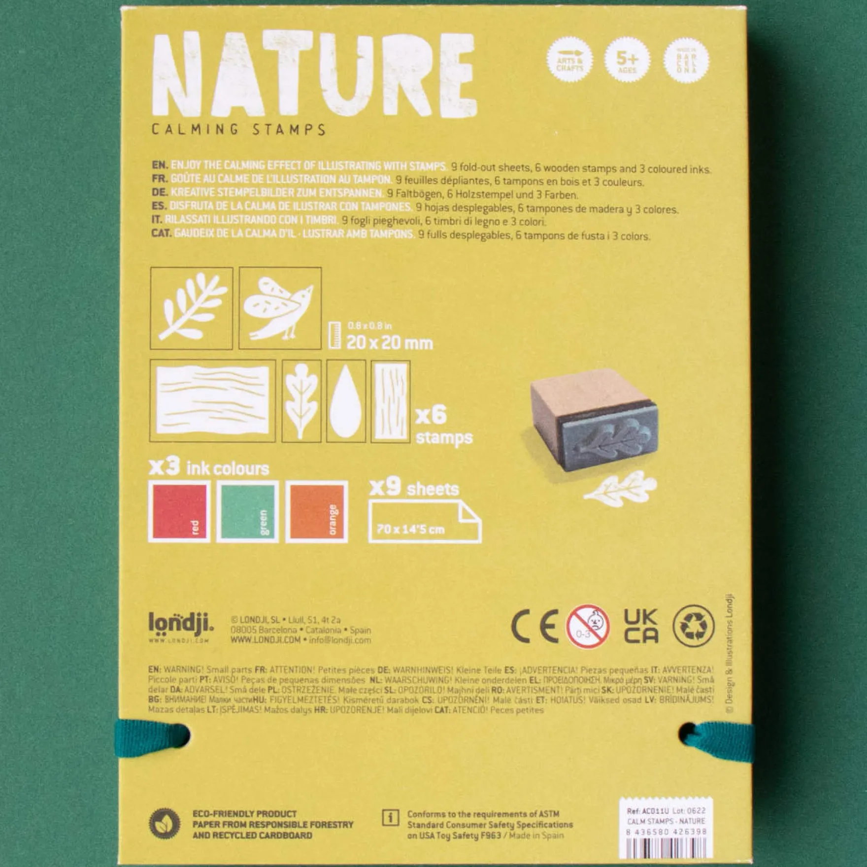 Kreativ Set Stempeln - "Natur"