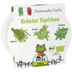 Kräuter Töpfchen "Italienische Küche"