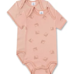 Kurzarm Body Doppelpack "Hummel" misty rose 86