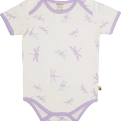 Kurzarmbody "Libelle" lila 50/56