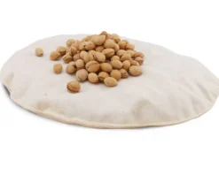 Kuscheltier Bär beige Wärmekissen Traubenkern