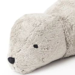 Kuscheltier Robbe grau Wärmekissen - Groß
