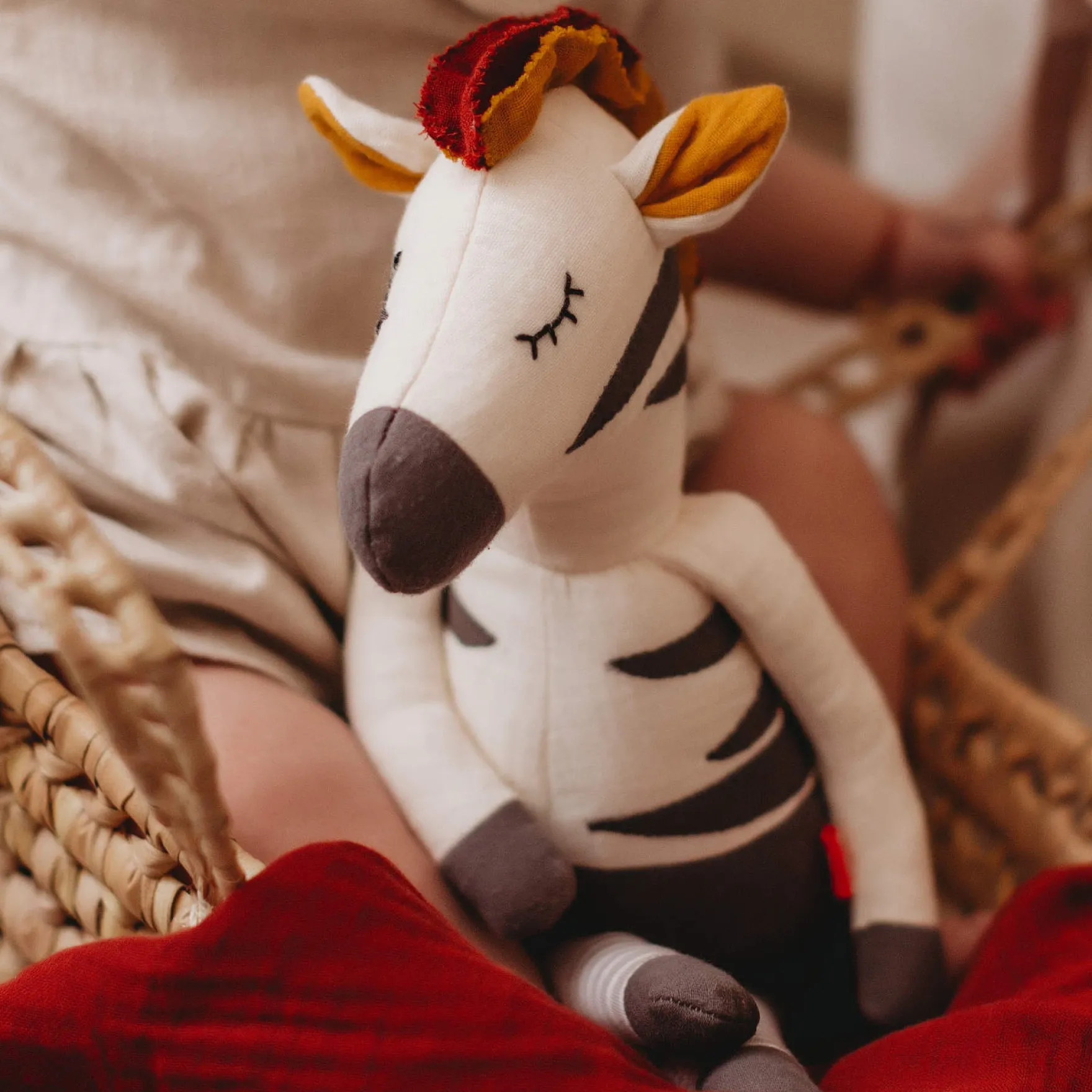 Kuscheltier Zebra