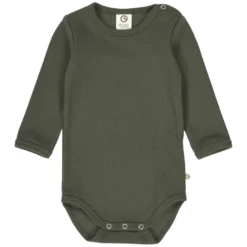 Langarmbody dunkelgrün 86