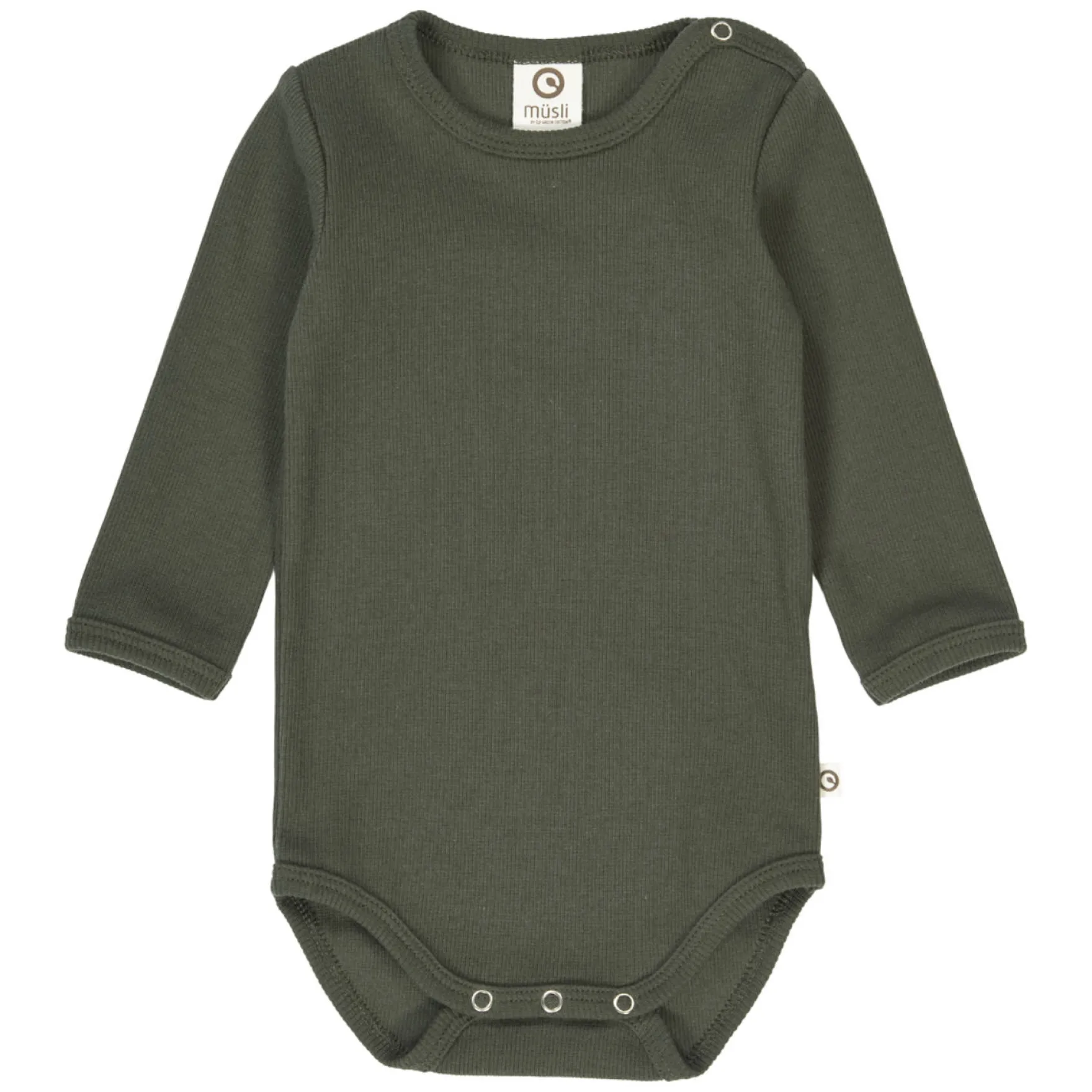 Langarmbody dunkelgrün 86