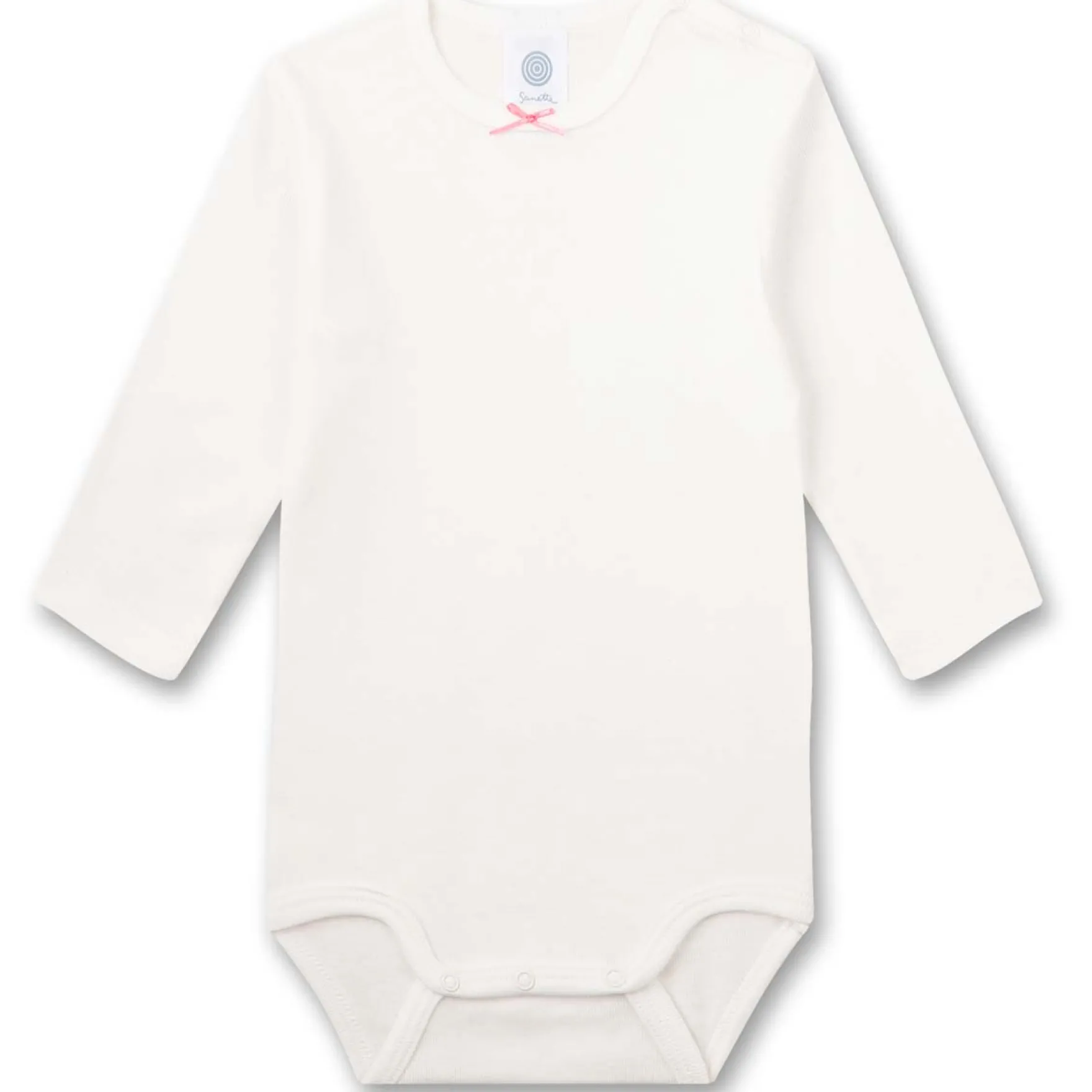 Langarmbody 2er Set beerenrot-weiß 68