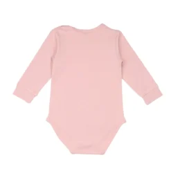 Langarmbody Hase rosa 74