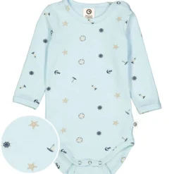 Langarmbody "Maritim" hellblau 56