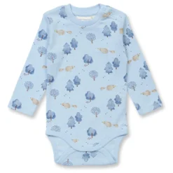 Langarmbody "Wald" rosa 92