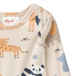 Langarmbody "Zoo" sand98/104