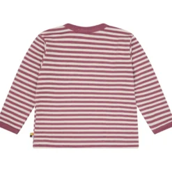 Langarmshirt grape geringelt86/92