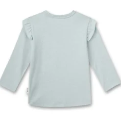 Langarmshirt "Hoftiere" hellblau 74
