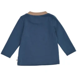 Langarmshirt "kleiner Drache" baby navy 68