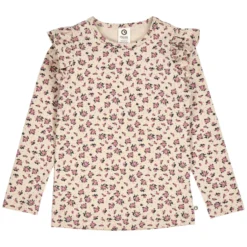 Langarmshirt mit Rüschen geblümt rose-oak128