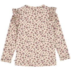Langarmshirt mit Rüschen geblümt rose-oak128