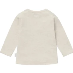 Langarmshirt natur meliert 62