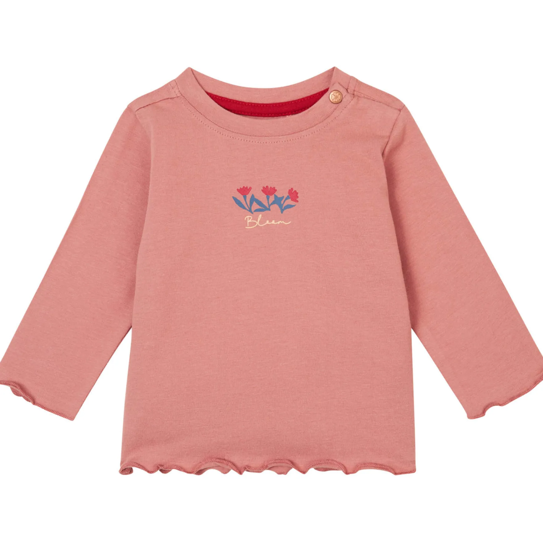 Langarmshirt old rose 68