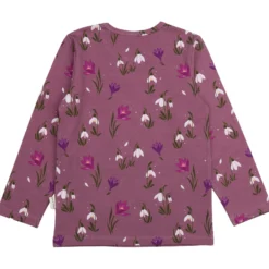 Langarmshirt "Schneeglöckchen" mauve 92