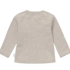 Langarmshirt taupe meliert 62