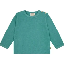 Langarmshirt "Waffelpique" oregano 62/68