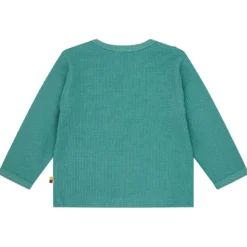 Langarmshirt "Waffelpique" oregano 62/68