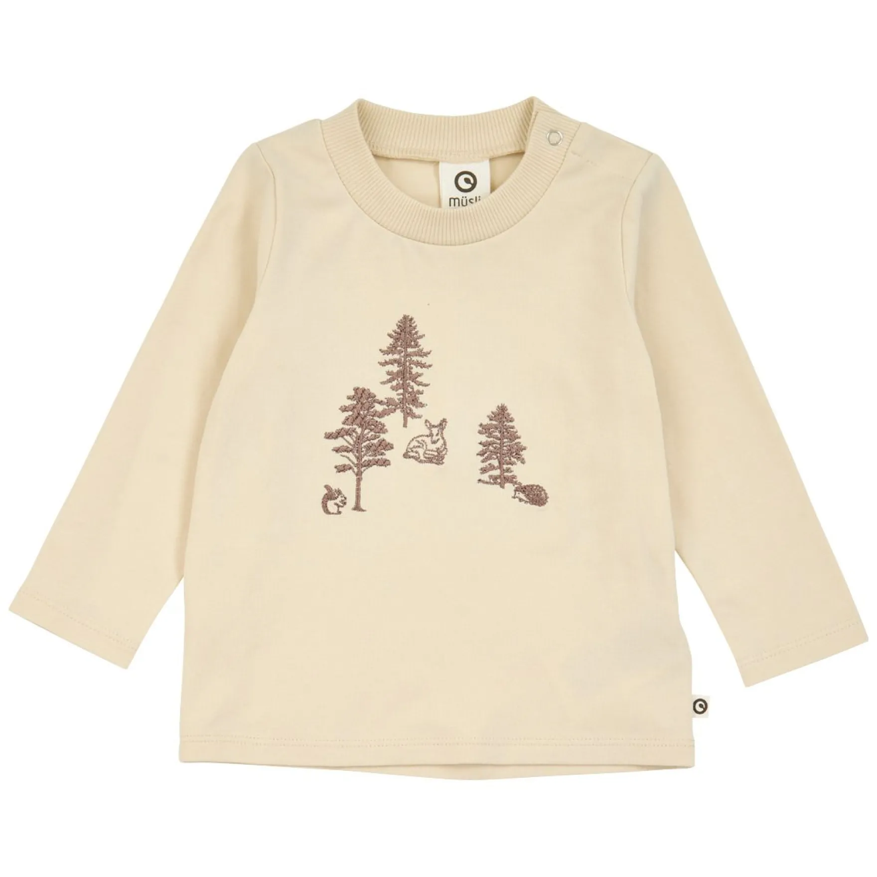 Langarmshirt "Wald" oak 80