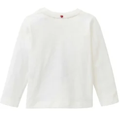 Langarmshirt "Wild life" weiß 74/80