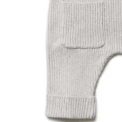Latzhose mit Seide beigemelange 50/56
