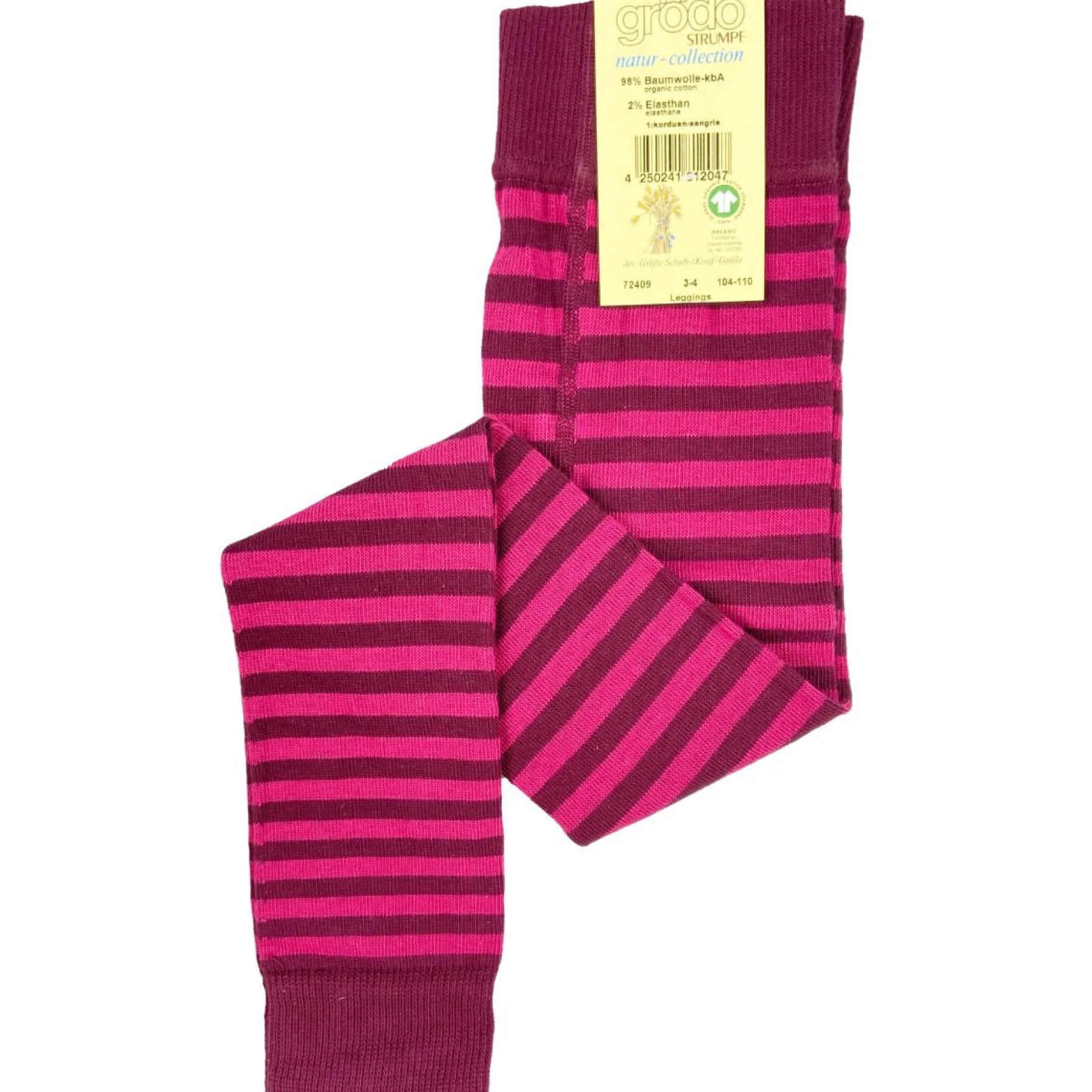 Leggings beere Ringel 92/98