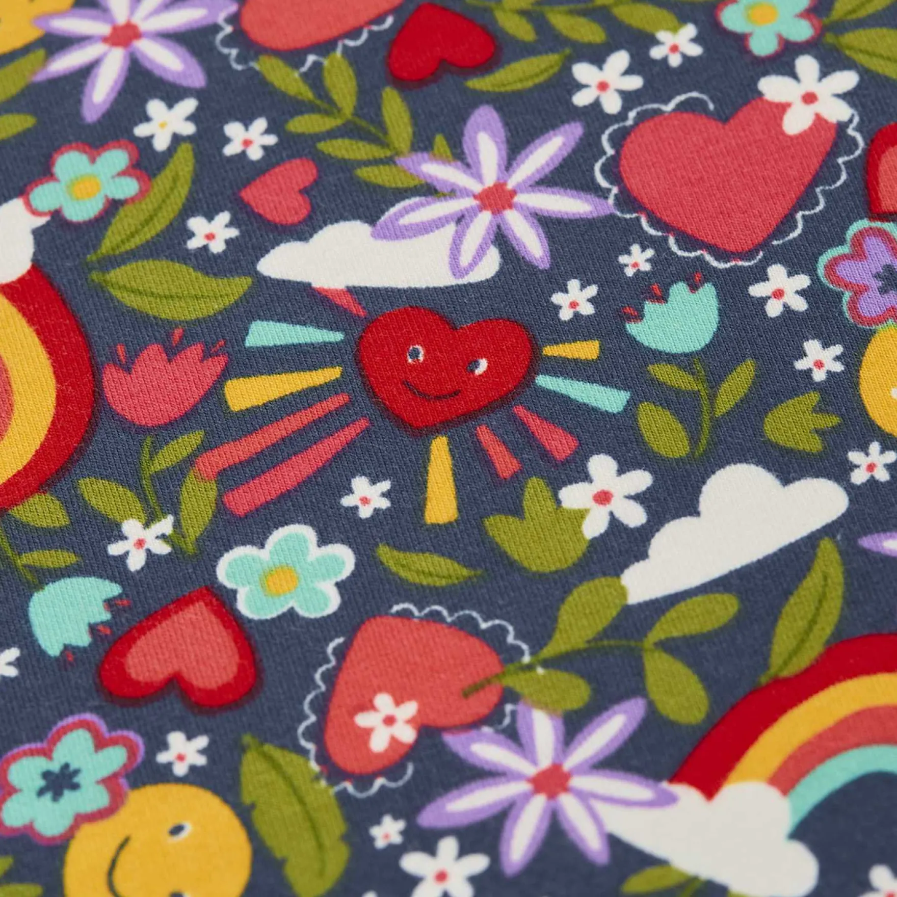 Leggings "Happy Days" dunkelblau 110
