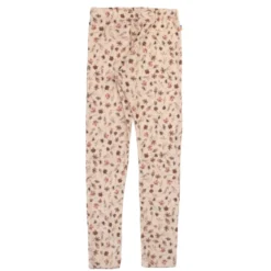 Leggings Merinowolle geblümt 86/92