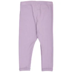 Leggings mit Picotkante hellviolett 74
