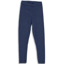 Leggings Wolle Seide Kinder marine 92