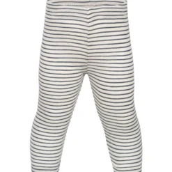 Leggings Wolle Seide marine-natur 62/68