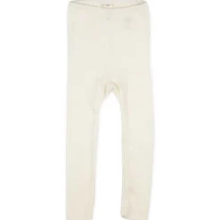 Leggings Wolle Seide natur 92