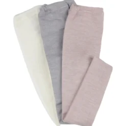 Leggings Wolle Seide natur 92