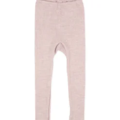 Leggings Wolle Seide pastell rosa 92