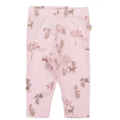 Leggings Wolle Seide "Wald" rosa 80