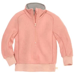 Leichter Walk-Pullover "Troyer" softpink 98/104