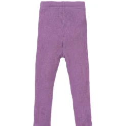 Leichte Strick-Leggings flieder 62/68
