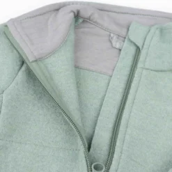 Leichte Walkjacke "Zipper" jade 122/128