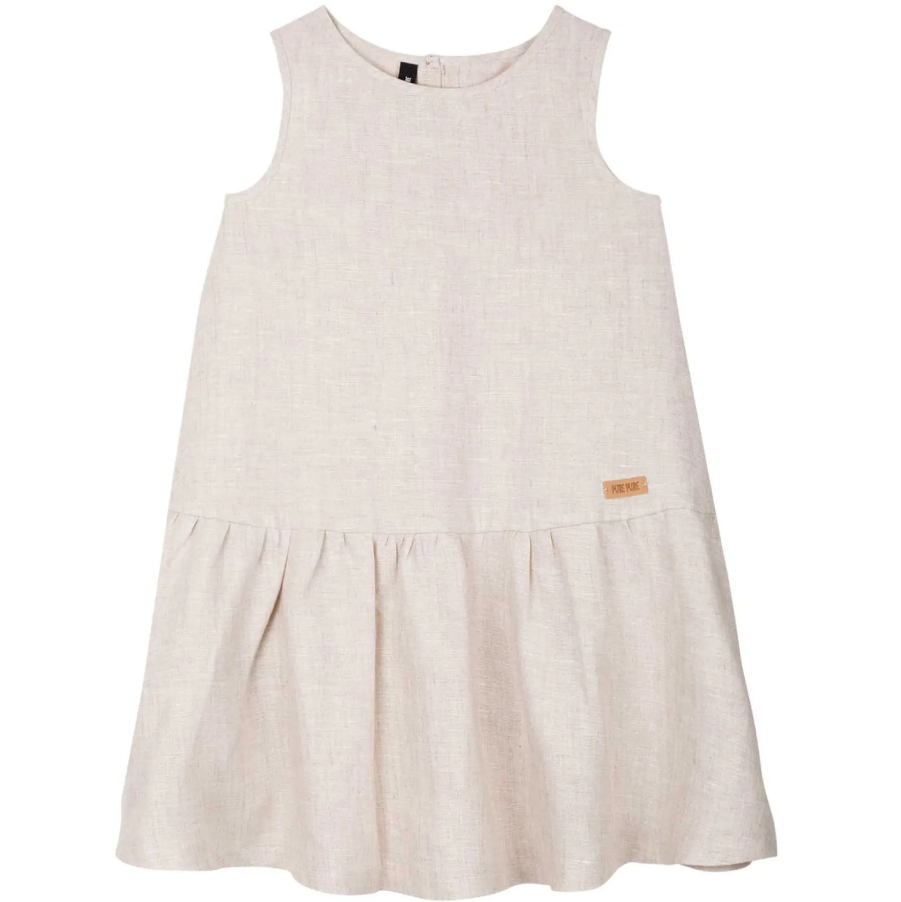 Leinen-Kleid natur 98