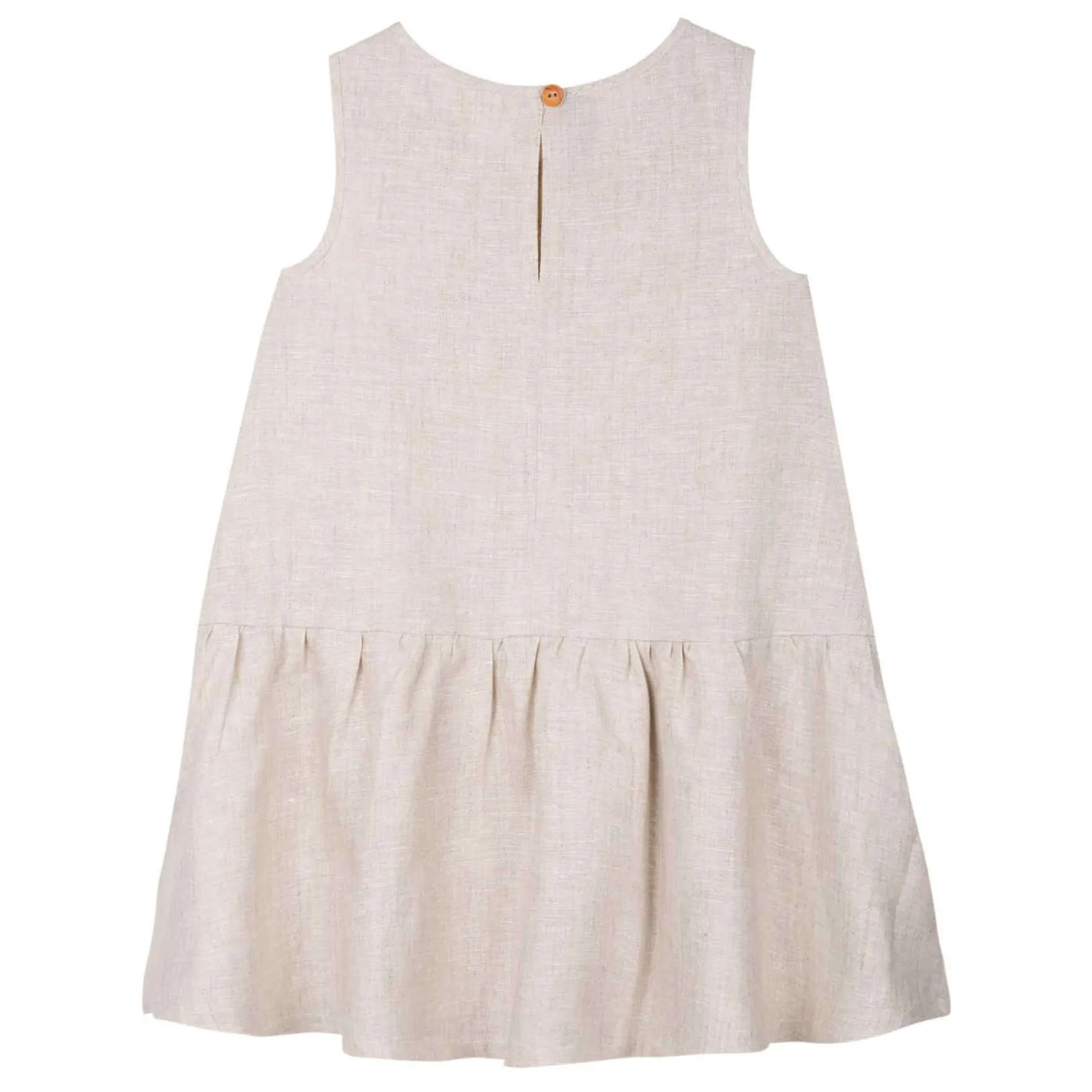 Leinen-Kleid natur 98